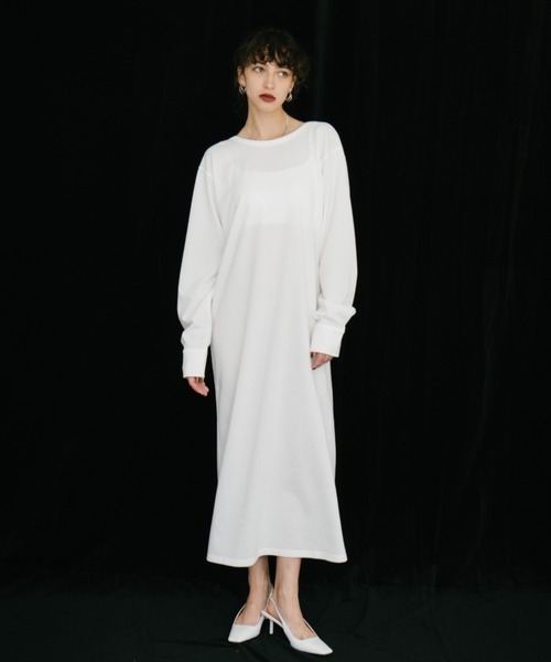 HANNE ワンピース バックオープンカットワンピース : ZOZOTOWN Yahoo