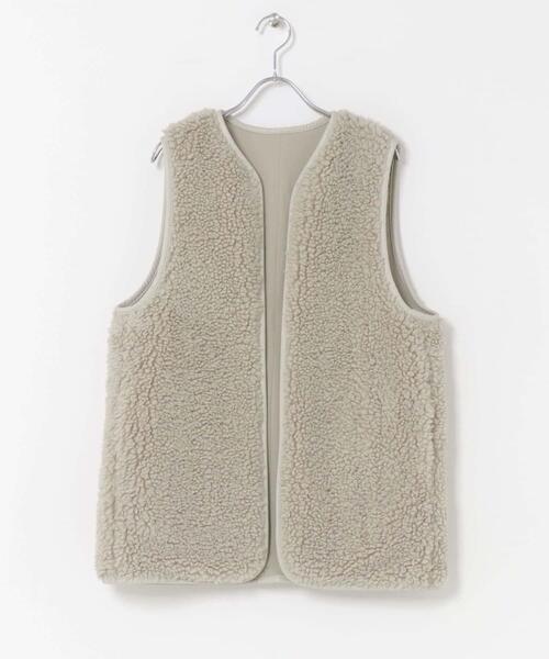 アーバンリサーチドアーズ　リバーシブルボアベスト　新品未使用 URBAN RESEARCH DOORS（アーバンリサーチドアーズ） コート アウター