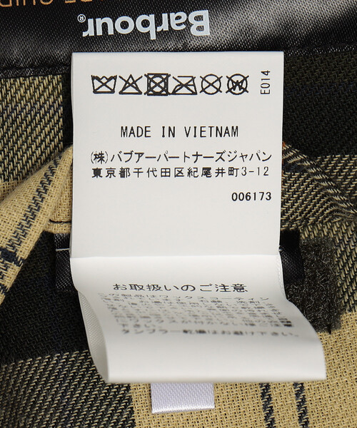 ブルゾン アウター Barbour/バブアー OS BEDALEWAXJACKET MWX1679 メンズの画像