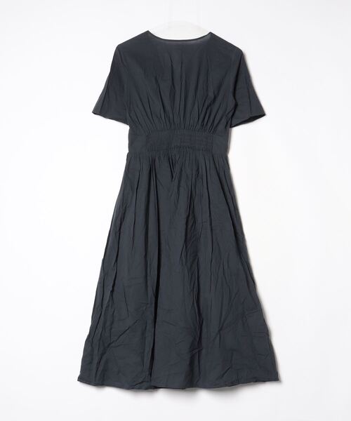 「N.（N. Natural Beauty Basic）」 半袖ワンピース MEDIUM ネイビー レディース_画像2