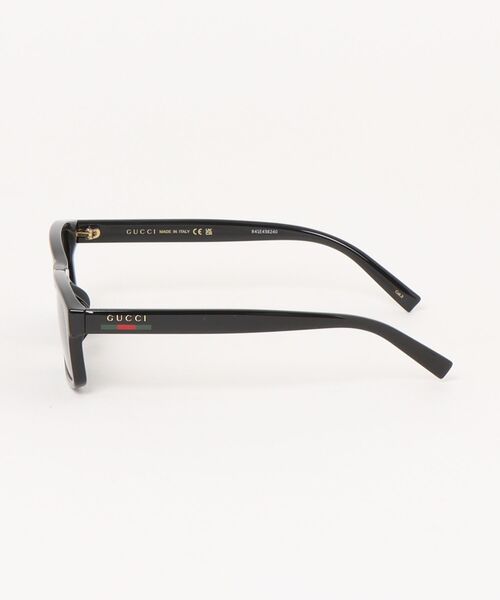 GUCCI グッチ スクエアフレーム シェリーライン サングラス 眼鏡 GG1986SA ブラック GUCCI（グッチ） サングラス 「GUCCI/グッチ」スクエア サングラス