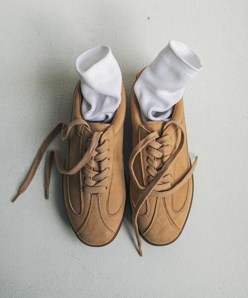 SENSE OF PLACE by URBAN RESEARCH スニーカー ジャーマントレーナー