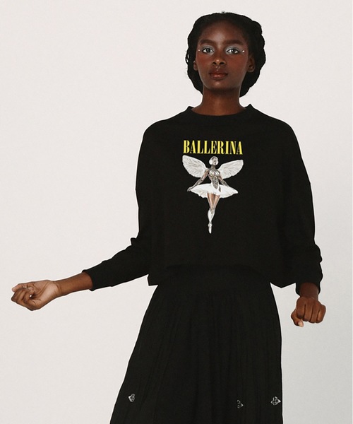 BEDSIDEDRAMA（ベッドサイドドラマ） tシャツ NEO BALLERINA Wide L/S