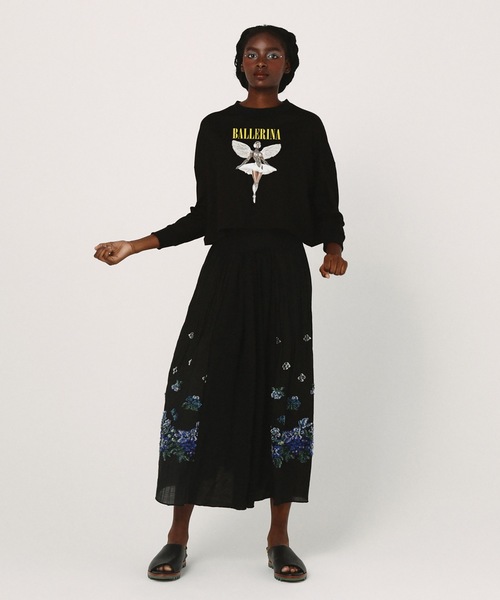 BEDSIDEDRAMA（ベッドサイドドラマ） tシャツ NEO BALLERINA Wide L/S