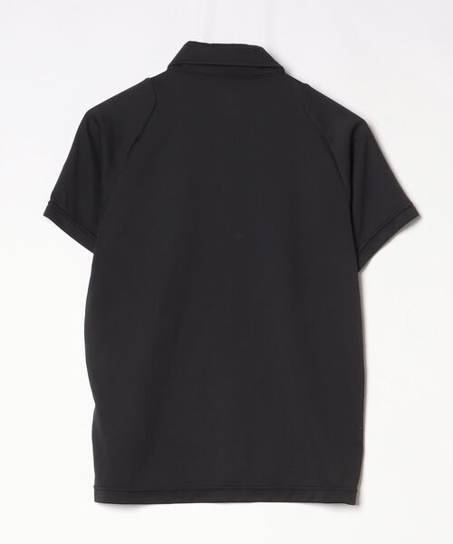 DESCENTE（デサント） ワンポイント半袖ポロシャツ M ブラック メンズ