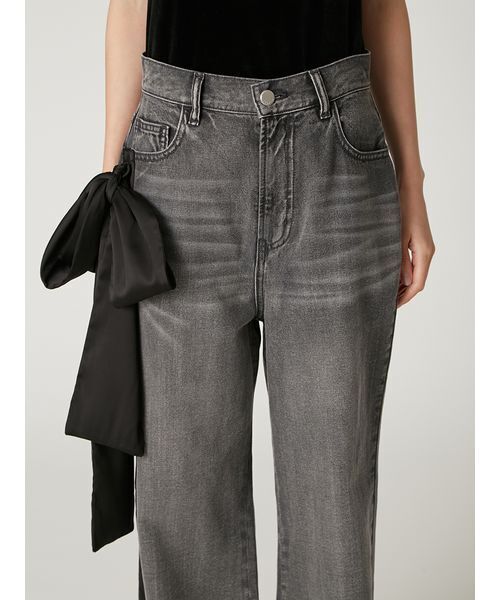 FRAY I.D（フレイ・アイディー） ジーンズ デニム デニムパンツ リボン