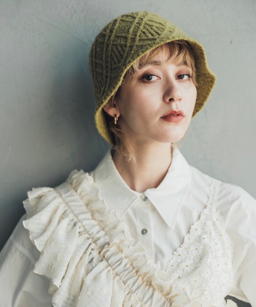ORIENT MILLINERY 帽子 ハット Boucloche「ブークローシュ ORIENT MILLINERY 帽子 ハット Boucloche「ブークローシュ