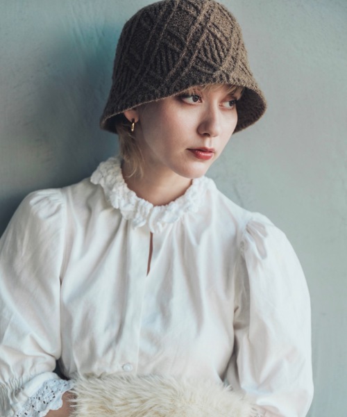 ORIENT MILLINERY 帽子 ハット Boucloche「ブークローシュ ORIENT MILLINERY 帽子 ハット Boucloche「ブークローシュ
