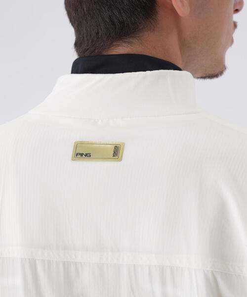 ブルゾン アウター 「PING APPAREL」リバーシブルフルジップニットブルゾン 「GOLD」 (MENS) メンズ_16
