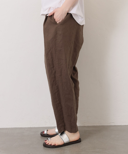 「JOURNAL STANDARD LUXE」 イージーパンツ MEDIUM ブラウン レディース_画像8