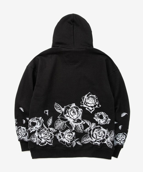 「rehacer」 プルオーバーパーカー MEDIUM ブラック メンズ_画像3