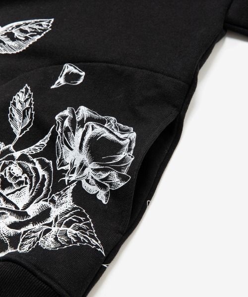 「rehacer」 プルオーバーパーカー MEDIUM ブラック メンズ_画像9