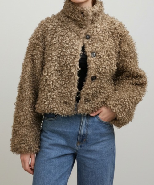 Per sist ence（パーシエンス） ブルゾン アウター プードルファー