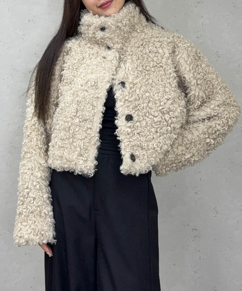 Per sist ence（パーシエンス） ブルゾン アウター プードルファー