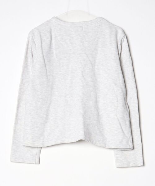 TOWNCRAFT（タウンクラフト） ワンポイントカーディガン FREE グレー