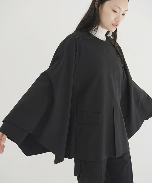 CLANE（クラネ） JACKET DETAIL CAPE TOPS レディース : ZOZOTOWN