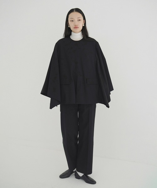 CLANE（クラネ） JACKET DETAIL CAPE TOPS レディース : ZOZOTOWN