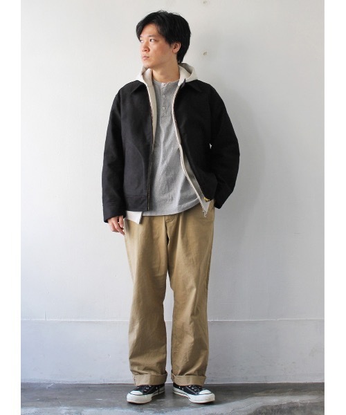 ブルゾン アウター 「A VONTADE」ア ボンタージ/ 40s C/W Sport Jacket メンズ レディースの画像