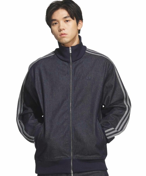 adidas（アディダス） コート ジャケット adidas DENIM FIREBIRD TRACK