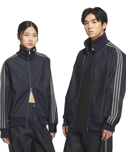 adidas ファイヤーバード　デニムジャケット デニム　トラックジャケット 楽天市場】アディダス アディカラー デニム ファイヤーバード トラック