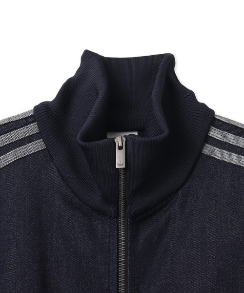 adidas DENIM FIREBIRD TRACKTOP トラックジャケット adidas（アディダス） コート ジャケット adidas DENIM FIREBIRD TRACK