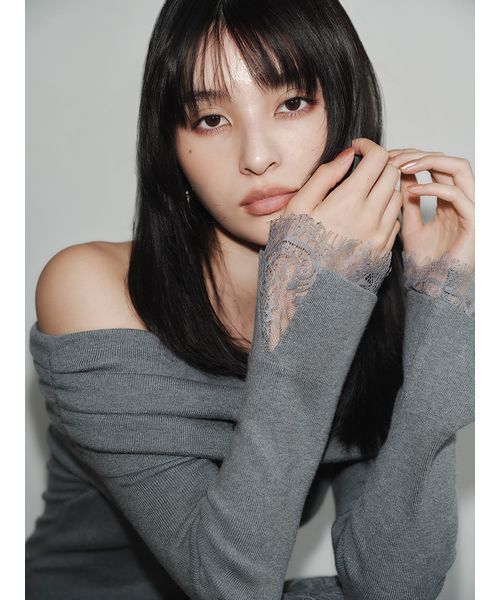 frayid ニットドッキングワンピース　BLK サイズ0 frayid ニットドッキングワンピース BLK サイズ0 フレイ アイディー