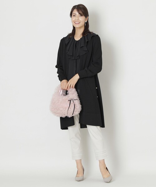 TO BE CHIC（トゥー ビー シック） カーディガン 40 ブラック