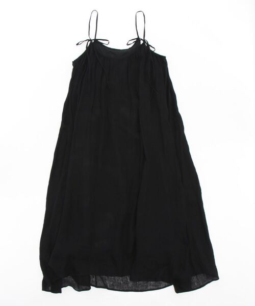 「enchainement」 キャミソールワンピース フリー ダークブラウン レディース_画像3
