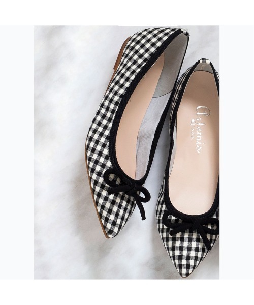 「artemis by DIANA」 バレエシューズ 23.5cm ブルー レディース_画像3