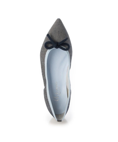 「artemis by DIANA」 バレエシューズ 23.5cm ブルー レディース_画像7