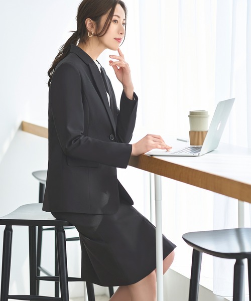 るる NARU(ナル) リサイクルウールクロスチェック ハイウエストスカート