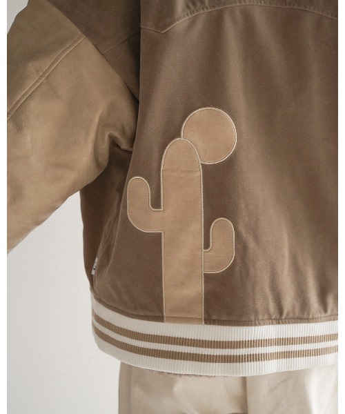 Re:room（リルーム） スタジャン デザート クラブ スエード スタジアム