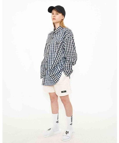 「OY」 長袖シャツ FREE ネイビー メンズ_画像5