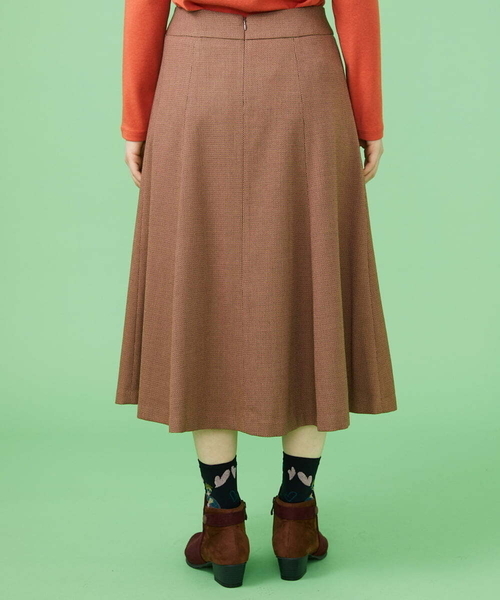 「Jocomomola」 フレアスカート 42 ブラック レディース_画像3