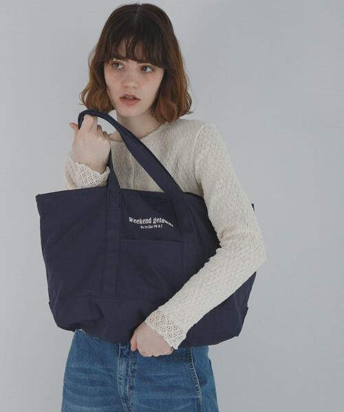 URBAN RESEARCH Sonny Label トートバッグ WEEKEND GETAWAY TOTEBAG