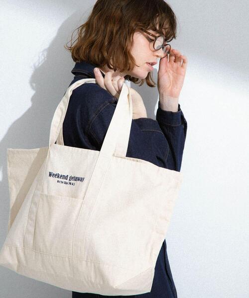 URBAN RESEARCH Sonny Label トートバッグ WEEKEND GETAWAY TOTEBAG
