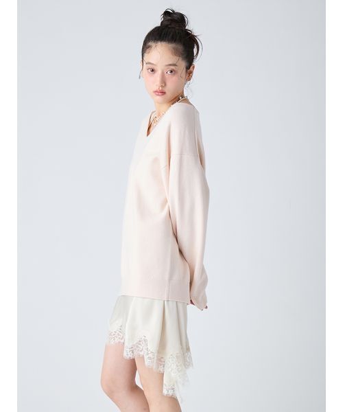 LILY BROWN（リリーブラウン） ワンピース カシミヤブレンドニット