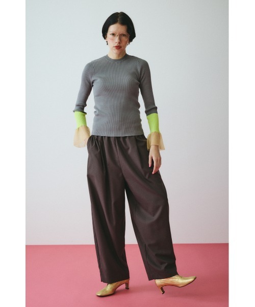 HeRIN.CYE ニット セーター Flare sleeve knit tops フレアスリーブ