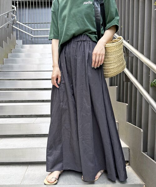「Spick \u0026 Span」 ロングスカート 38 オレンジ レディースの画像