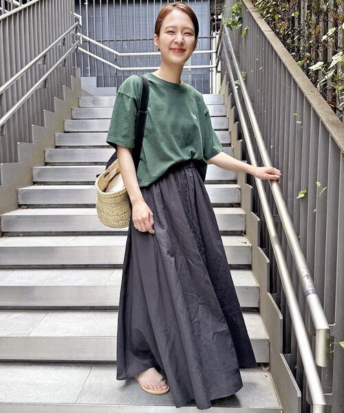 「Spick \u0026 Span」 ロングスカート 38 オレンジ レディースの画像