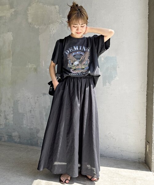 「Spick \u0026 Span」 ロングスカート 38 オレンジ レディースの画像