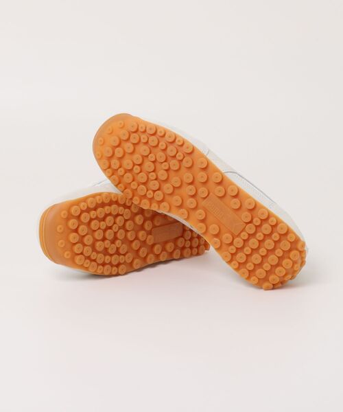 「PUMA」 ローカットスニーカー 24cm オフホワイト レディース_画像3