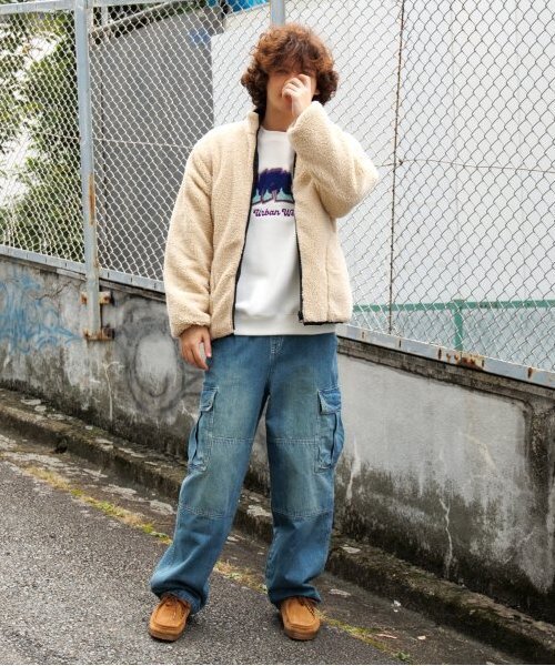 「GLAZOS」 「KIDS」ブルゾン M ネイビー キッズ_画像3