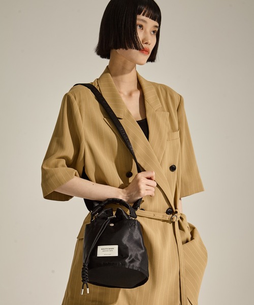 「beautiful people」 2WAYバッグ FREE ブラック レディース_画像3