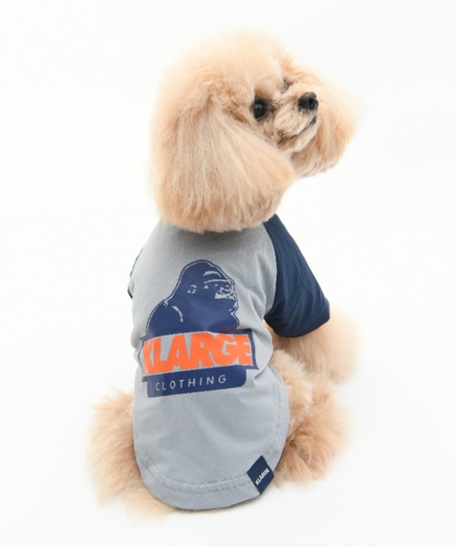 XLARGE（エクストラ ラージ） 犬 服 XLARGE/OGラグラン風メッシュT