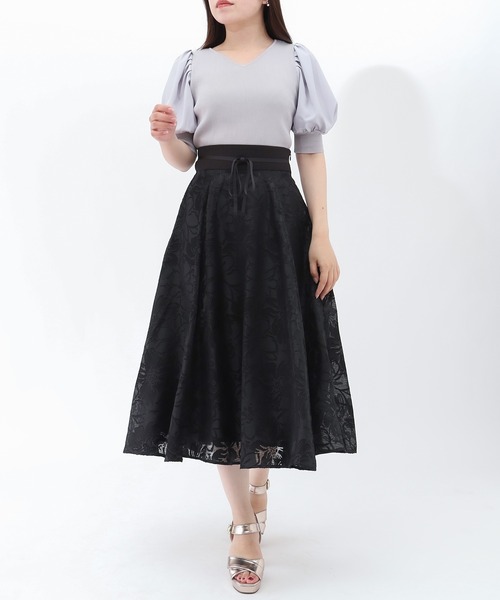 「ASTORIA ODIER」 フレアスカート MEDIUM ブラウン レディース_画像5