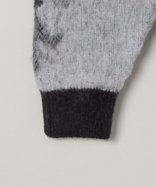 「JEANASIS」 長袖ニット FREE チャコールグレー レディース_画像5