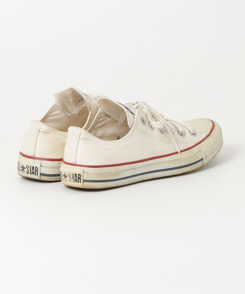 「CONVERSE」 ローカットスニーカー 24.5cm ホワイト レディース_画像2