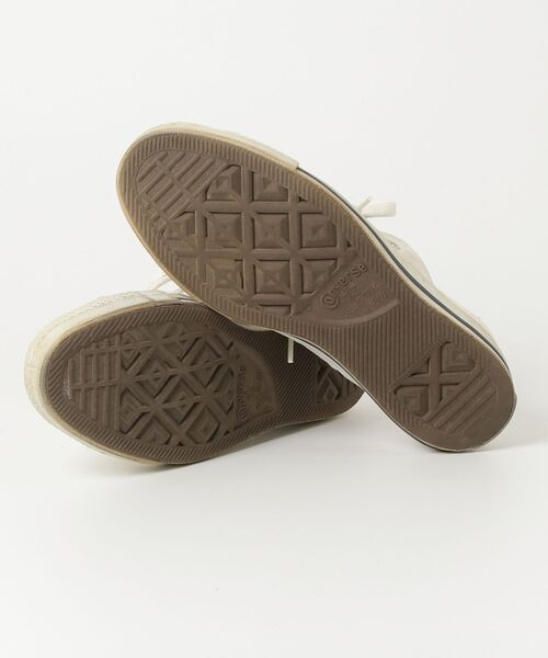 「CONVERSE」 ローカットスニーカー 24.5cm ホワイト レディース_画像3