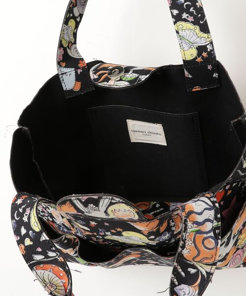「tsumori chisato CARRY」 ハンドバッグ FREE ブラック レディース_画像4